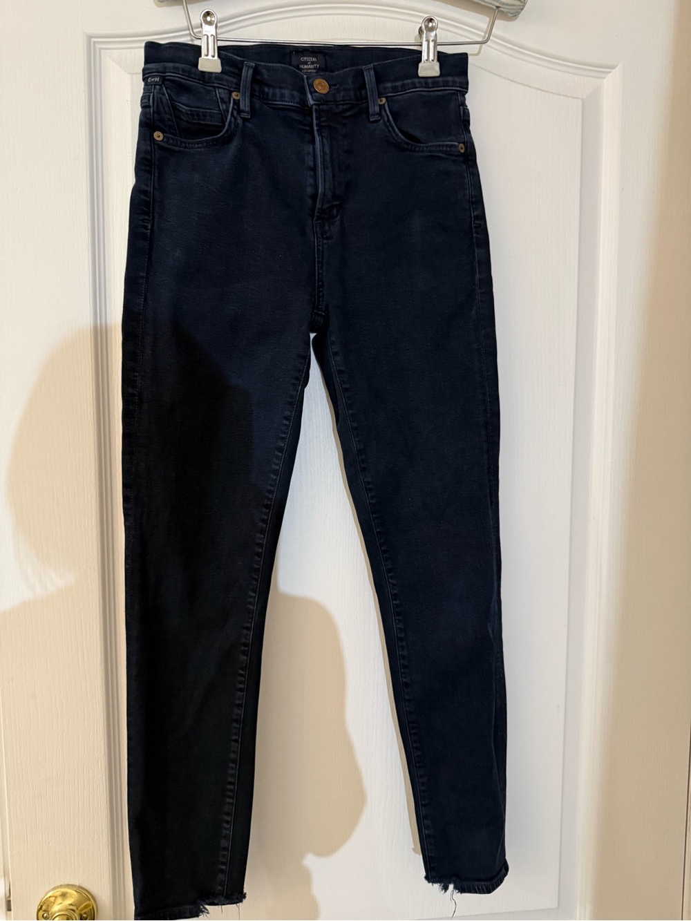 Citizens Of Humanity Skinny Jeans in Dark Blue Wash